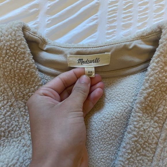 Madewell Resourced Fleece Cardigan - Picture 4 of 9